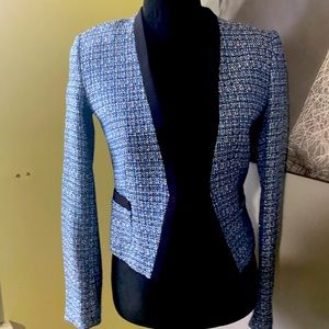 Blue Tweed Blazer